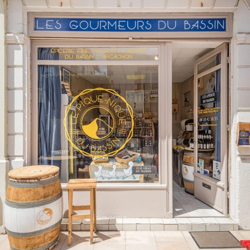Devanture magasin Le Bassin d'Arcachon